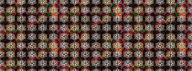 Beautiful watercolor Bouquet of summer flowers sketch pattern. Nice fabric pattern.