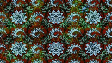 Raster deseni. Çiçekli çiçek deseni, suluboya. Küçük çiçekte güzel bir çiçek deseni..