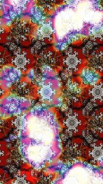 Renkli Bahar Teması eskiz kalıbı. Çocuk stili. Çiçekli eskiz arkaplanı. Düz Çiçek Elementleri Tasarımı.