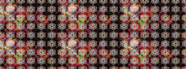 Eskiz Vintage Çiçek Deseni. Raster Kalça dokusu deseni.