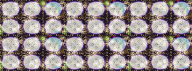 Tarafsız ve gri renklerde. Raster illüstrasyonu. Çiçekli güzel suluboya desen.