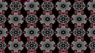 Tomurcukları papatya çiçekleri olan sevimli bir çiçek deseni. Kumaş, tekstil, duvar kağıdı baskısı için. Raster illüstrasyonu. Eski usul. Miles Fleur, süslü püslü bir süs. Taslak arkaplan.