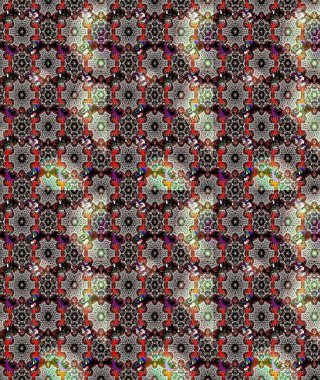 Raster Illustrasyon 'daki Çiçek Deseni' nin son moda çizimi. Renkli Yaz Temalı eskiz kalıbı. Düz Çiçek Elementleri Tasarımı. Güzel kumaş deseni.