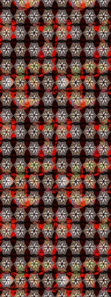 Küçük çiçekte güzel bir desen. Moda baskıları için zarif bir şablon. Motley illüstrasyonu. Çiçekli bahar çiçekleri. Küçük renkli çiçekler..