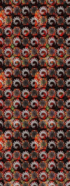 Çiçekli zambakların eskiz geçmişi. Parlak çiçekli kolaj çiçekleri siyah ve kahverengi. Çiçek tasarımı için inanılmaz kolaj cennet tarzı..