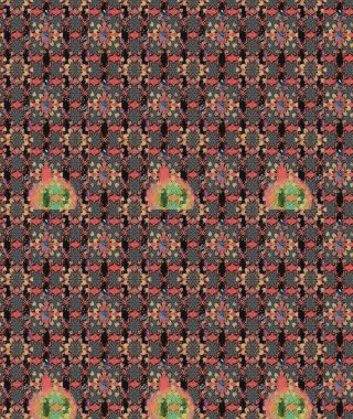 Arkaplan dokusu, duvar kâğıdı, çiçek temalı gri ve pembe renkler. Soyut etnik raster çizim kalıbı. Kabile sanatı boho baskısı, klasik çiçek arkaplanı.