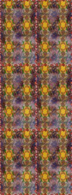 Yumuşak, bahar çiçekleri kahverengi ve gri renklerde. Yaprak ve çiçeklerin suluboya resimleri, kahverengi ve gri renkler üzerine çizimler. Raster illüstrasyonu.