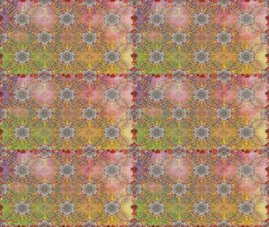 Sabıka fotoğraflarında, bebek kıyafetlerinde, duvar kâğıtlarında, paket kutularında falan kullanılabilir. Zarif, parlak ve pürüzsüz bej ve kahverengi çiçek desenli tasarım.