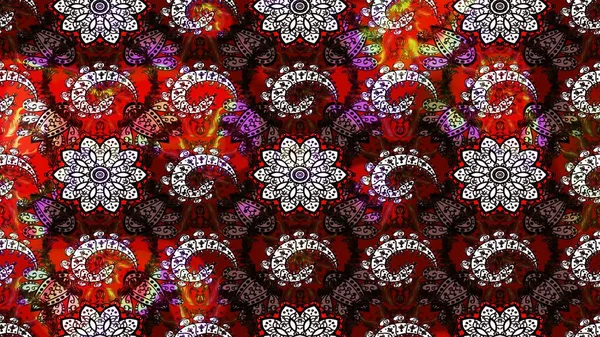 Çiçekli, yapraklı, çiçek desenli eskiz. El çizimi. Raster illüstrasyonu.