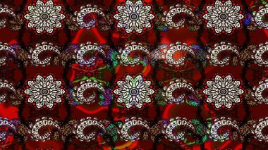 Suluboya etkisi. Raster deseni. Botanik çizim kalıbı. Organik elementler.