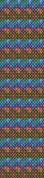 Küçük renkli çiçekler. Moda baskıları için zarif bir şablon. Motley illüstrasyonu. Çiçekli bahar çiçekleri. Robot resim. Küçük çiçekte şirin desenler.