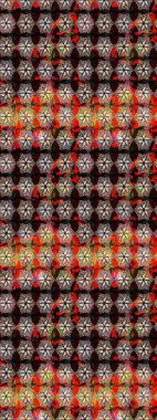 Siyah el çizimi desen. Sanat, çiçeklere ilham verir ve arka plan bırakır. Raster deseni. Karalama çiçekleri çizim deseni.