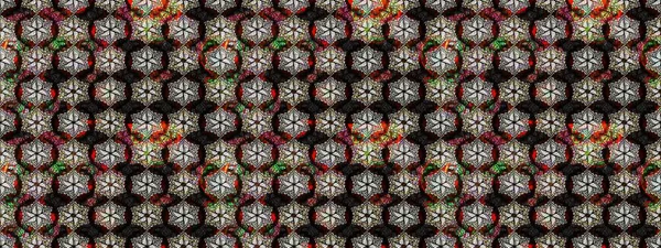 Düz Çiçek Elementleri Tasarımı. Güzel kumaş deseni. Karalama çiçeği. Raster illüstrasyonu. Zentangle soyut çiçekleri. Renkli Bahar Teması çizim şablonu.