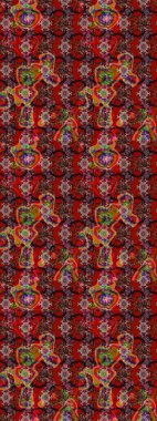 Çiçek arkaplanlı soyut zarafet eskiz deseni. Raster Güzel kumaş deseni.