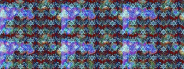 Çizgi çizimi kalıbı. Şirin çiçekler. Raster Moda kumaş deseni.