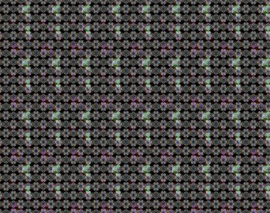 Siyah ve kahverengi renkte çiçekler. Çiçekli karalama şeklinde Raster çiçek deseni. Nazikçe, güzel çiçek arkaplanı..