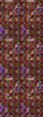 Raster suluboya çiçek deseni, narin çiçekler, gri ve kahverengi çiçekler, tebrik kartı şablonu. Raster Güzel kumaş deseni.