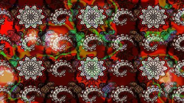 Kahverengi ve siyah renkli çiçekler. Elle boyanmış suluboya resim çizimi çiçekler ve bitkiler.