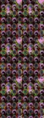 Raster stili kumaş deseni. Çiçekler suluboya çizim deseni.