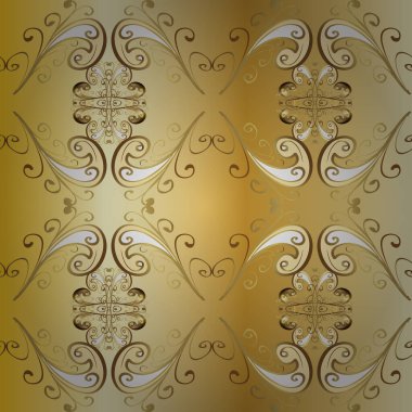 Altın kaplamalı hoş bir zemin. Lüks mobilyalar. Patina. Kusursuz ahşap oyma. Oyma. Altın elementlerle güzel renklerde desen. Küçük bir alan derinliği. Klasik mobilya stili.