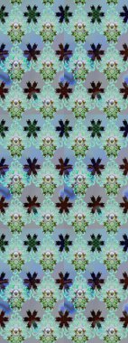 -Mavi ve gri çiçekler. Raster deseni. Çiçek kolajı. Doğa. Çiçek arkaplan. Küçük çiçekte güzel bir desen var. Çiçek bileşimi.