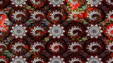 Kahverengi ve siyah renkli çiçekler. Çiçekli eskiz çizimi. Düz Çiçek Elementleri Tasarımı. Renkli Yaz Teması çizim şablonu.