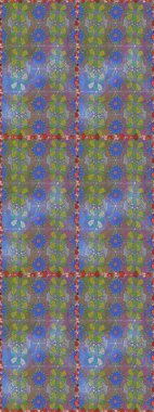 Tekstil, kumaş, ambalaj, hatıra defteri için hoş bir çiçek arkaplanı. Gri arka planda. Çocuksu tasarım. Elle çizilmiş karalama çiçekleri ile pürüzsüz desen.