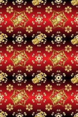 Küçük bir alan derinliği. Kusursuz ahşap oyma. Lüks mobilyalar. Patina. Altın elementlerle güzel renklerde desen. Altın kaplamalı hoş bir zemin. Oyma. Klasik mobilya stili.