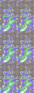 Çizim çiçek deseni duvar kağıdı, web sitesi arka planı, ambalaj kağıdı, davetiye, broşür, afiş veya web sitesi için kullanılabilir. Parlak elementlerin. El çizimi Raster illüstrasyonu.