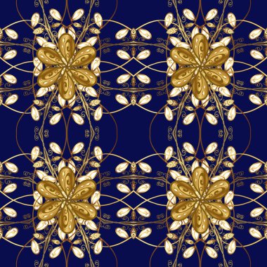 Küçük bir alan derinliği. Kusursuz ahşap oyma. Altın elementlerle güzel renklerde desen. Lüks mobilyalar. Klasik mobilya tarzı. Altın kaplamalı hoş bir zemin. Patina. Oyma.