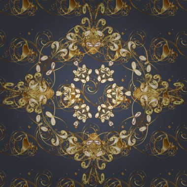 Küçük bir alan derinliği. Altın elementlerle güzel renklerde desen. Kusursuz ahşap oyma. Lüks mobilyalar. Altın kaplamalı hoş bir zemin. Oyma. Klasik mobilya tarzı. Patina..