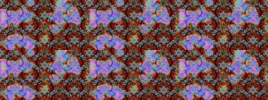 Tekstil, tebrik kartı, boyama kitabı, telefon kılıfı baskısı için kullanılabilir. Etnik Mandala süsü. Raster Henna dövme stili. Hint çiçekli desenli şal desenli..