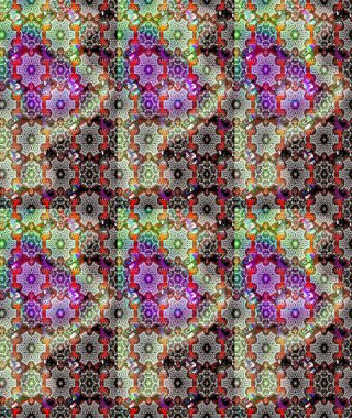 Raster illüstrasyonundaki çiçek desenli çizim. Tarafsız ve siyah renkte çiçekler.