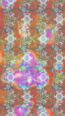 Tekstil, kumaş, kapaklar, duvar kağıtları, baskı, naylon, koleksiyon defteri, örgü, dekupaj için güzel bir eskiz. Millefleur 'lar. Küçük gri ve nötr çiçeklerle oldukça eski bir besin torbası deseni..