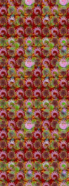 Çocuk stili. Düz Çiçek Elementleri Tasarımı. Çiçekli eskiz arkaplanı. Renkli Bahar Teması çizim şablonu.