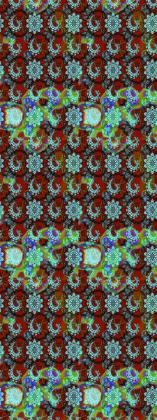 Raster Henna dövme stili. Tekstil, tebrik kartı, boyama kitabı, telefon kılıfı baskısı için kullanılabilir. Etnik Mandala süsü. Hint çiçekli desenli şal desenli..