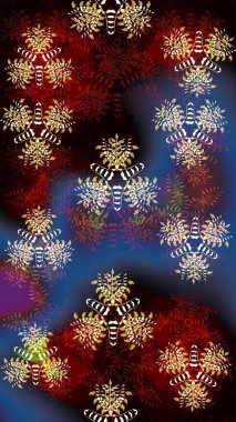 Raster illüstrasyon. Küçük çiçek sevimli çiçek desen. Sorun -suz.