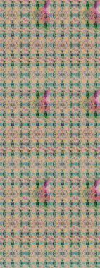 Küçük çiçekteki sevimli çiçek deseni. Güzel karalamalı çiçek desenli çizim. Güzel kumaş deseni. Raster illüstrasyonu.