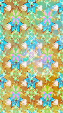 Suluboya stilinde tarafsız renklerde çiçekler. Tarafsız renklerde çiçeklerle çizilmiş çiçek deseni.