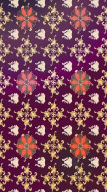 Suluboya çizim kalıbı. Çiçeğin suluboya çizimlerinin mükemmel deseni. Eski model. Moda baskısı. Dekorasyon ve tasarım için güzel desen.