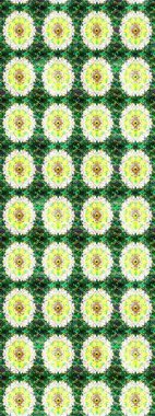 Modern gelişim yeşil raster arka plan duvar kâğıdı illüstrasyonu klasik çizgili, desenli desenli çiçekler, çiçekli süsler. Çiçekli el çizimi çizimi deseni.