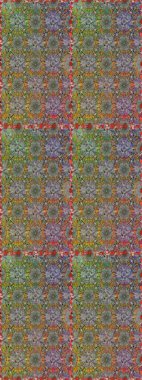 El çizimi Raster çizimi. Duvar kağıdı, web sitesi arka planı, ambalaj kağıdı, davetiye, broşür, afiş veya web sitesi için kusursuz çiçek deseni kullanılabilir. Karalama elementleri.