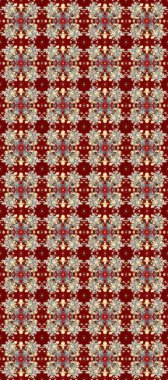 Arkaplan, kumaş, altın duvar kağıdı. Düz elle çizilmiş klasik koleksiyon. Kırmızı, bej ve gri renklerdeki altın desenli altın elementler. Raster altın pürüzsüz desen.