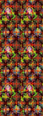 Eskiz arkaplan modeli. Suluboya, elle çizilmiş. Siyah ve kahverengi çiçekler. Raster stoku.