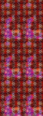 Manzaralı çiçek deseni. Çiçek kompozisyonu, el boyası, hassas şablon. Üst manzara, yumuşak kahverengi ve kırmızı renk tarzı. Sevgililer günü ve tebrik kartı konsepti için şık bir davet.