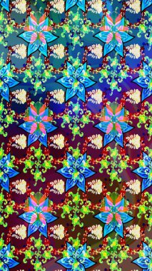 Tekstil, tebrik kartı, boyama kitabı, telefon kılıfı baskısı için kullanılabilir. Etnik Mandala süsü. Raster Henna dövme stili. Hint çiçekli desenli şal desenli..