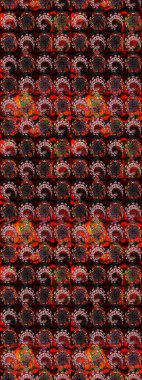 Çiçek arkaplan. Güzel kumaş deseni. Çizim raster deseni.