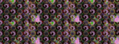 Çiçekli zambakların eskiz geçmişi. Parlak çiçekli kolaj çiçekleri siyah ve kahverengi. Çiçek tasarımı için inanılmaz kolaj cennet tarzı..