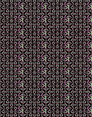 Raster düz çiçek çizim deseni. Hediye ambalaj kağıdı, tebrik kartları, posterler ve pankart tasarımı. Siyah ve gri renkte çiçekler.