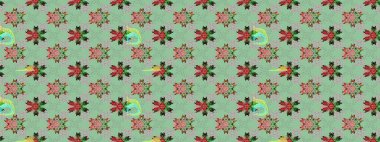 Çiçek desenli raster, nötr ve gri çizgi grafik desenli soyut raster arkaplan. Modern stil dokusu.